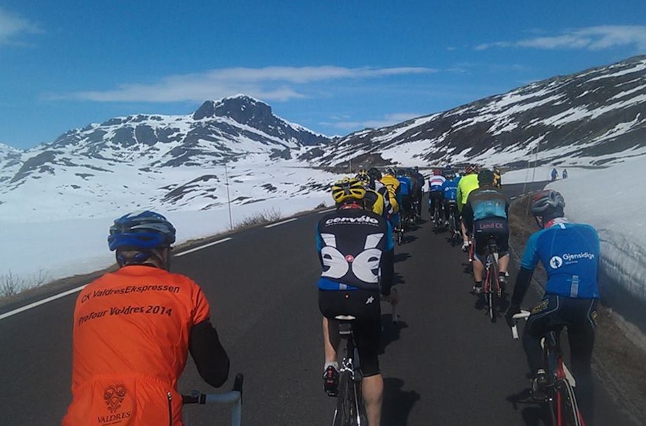 VALDRESFLYA er fast etappe på ProTour Valdres. Det kan være himmel og helvete. I fjor var det himmelsk. Foto: ProTour Valdres VALDRESFLYA er fast etappe på ProTour Valdres. Det kan være himmel og helvete. I fjor var det himmelsk. Foto: ProTour Valdres