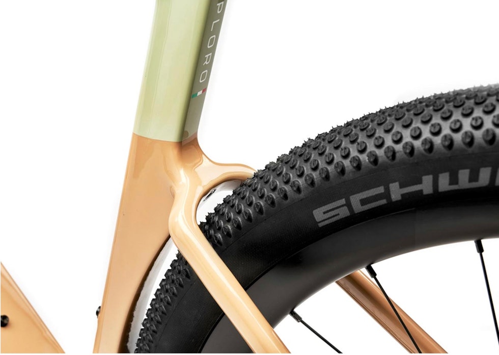 STORE DEKK: Med 650B-hjul har Exploro Max plass til dekk med opptil 61 mm reell bredde. 3T Exploro Max Race