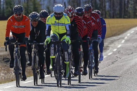 LANG LANGTUR: André syklet 265 kilometer på én tur i helgen. Slå den! Foto: Ola Morken. 