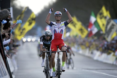 STØRST: Alexander Kristoff har akkurat vunnet sitt andre monument, Flandern rundt. Foto: Cor Vos. STØRST: Alexander Kristoff har akkurat vunnet sitt andre monument, Flandern rundt. Foto: Cor Vos.
