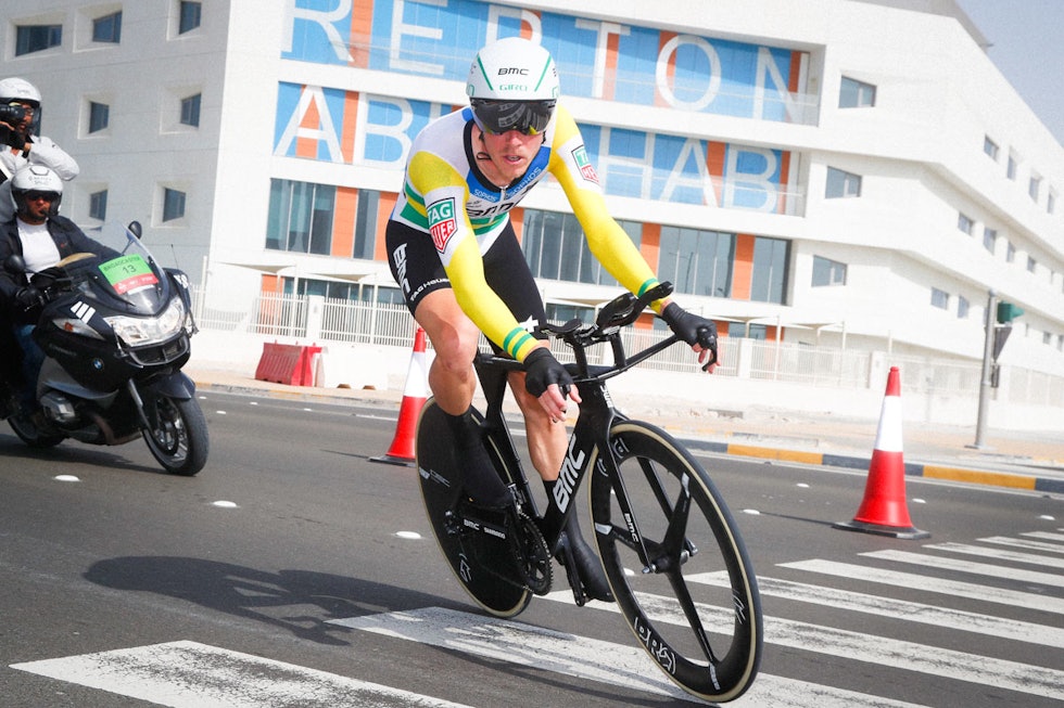 VERDIFULL: Rohan Dennis' temposeiere kan gi nøkkelresultater i etapperitt. Her fra Giro d'Italia 2018. Foto: Cor Vos.