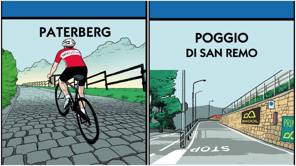 monopol sykkel spill KJØP POGGIO: Eller kanskje du må betale leie for å sykle i den legendariske bakken kjent fra Milano-Sanremo?