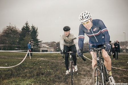 GJØRME OG SYRE: Hasle-Løren lover at du blir sliten om du blir med på sykkelkross på Bjerke travbane. Foto: Kristoffer Westgaard. GJØRME OG SYRE: Hasle-Løren lover at du blir sliten om du blir med på sykkelkross på Bjerke travbane. Foto: Kristoffer Westgaard.