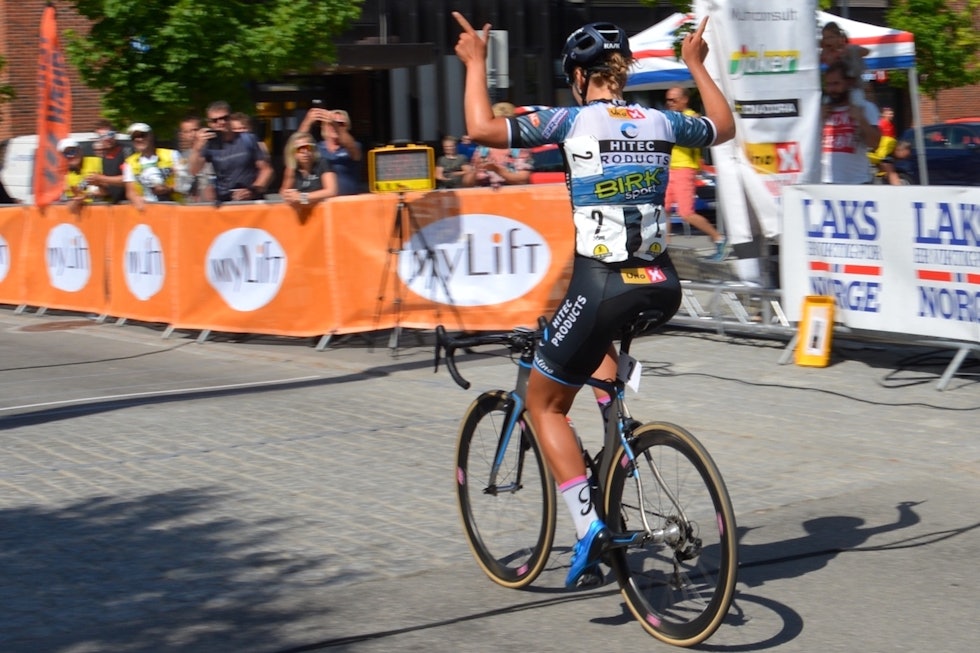 SEIER: Thea Thorsen vant Norgescuprittet Gylne Gutuer i 2018, hennes siste sesong med fulltidssatsing. Foto: Bjørn A. Olsen Thea Thorsen Gylne Gutuer 2018