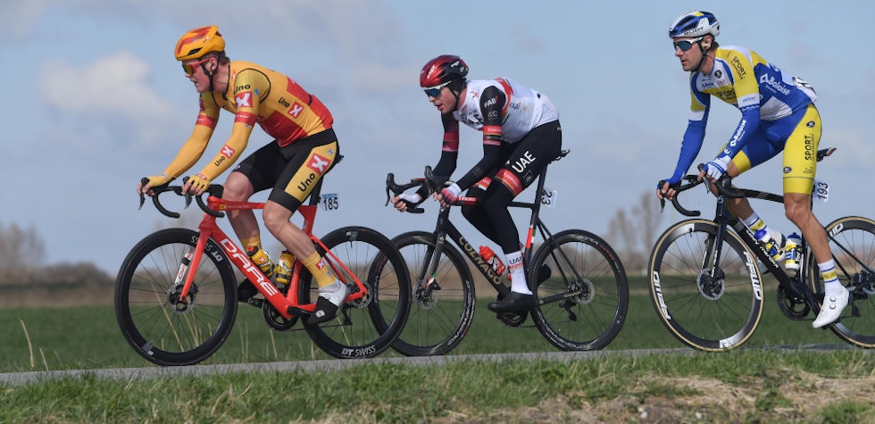 VIKTIG BIDRAG: Anders Skaarseth gjorde igjen en god jobb for Uno-X. Foto: Cor Vos anders skaarseth uno-x bredene koksijde