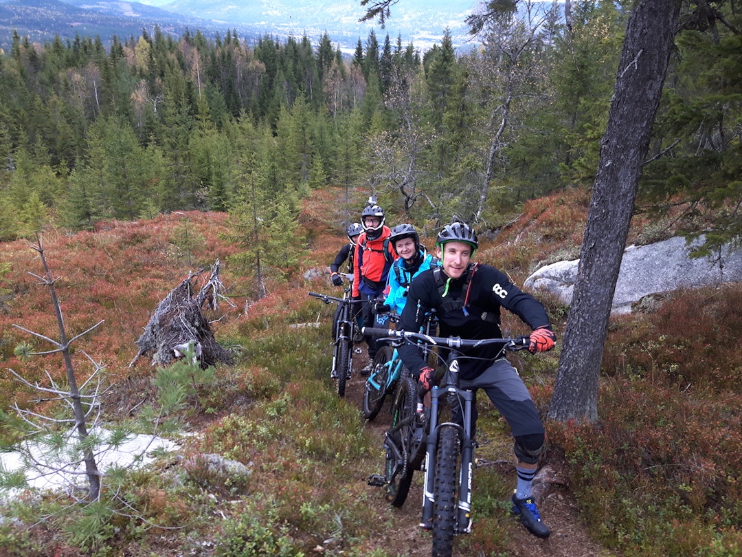 Hakadal enduro Alexander Hauger - Even Braaten - Jostein Semb - Rune Tangen - Foto Stian Eilifsen 1400x933