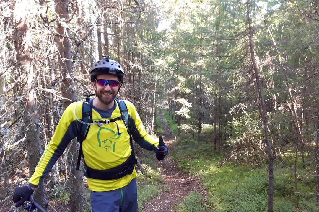Jostein Semb i Hakadal Enduro kan friste med mye flytstier til det nye rittet med base i Varingskollen. Foto: Stian Eilifsen Hakadal Enduro Jostein Semb - Foto Stian Eilifsen 1400x933