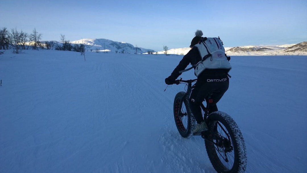 Geilosamlingen 16.-20. januar og det påfølgende ultrarittet Fat Viking 21.-22. januar vil by på mye terreng over fjellgrensa. Foto: Nina Gässler Fat Viking 2 - Foto Nina Gässler 1400x788