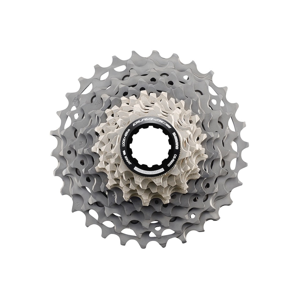 12-DELT: De nye kassettene kommer i 11-30 eller 11-34-konfigurasjon. Shimano Dura Ace 2022
