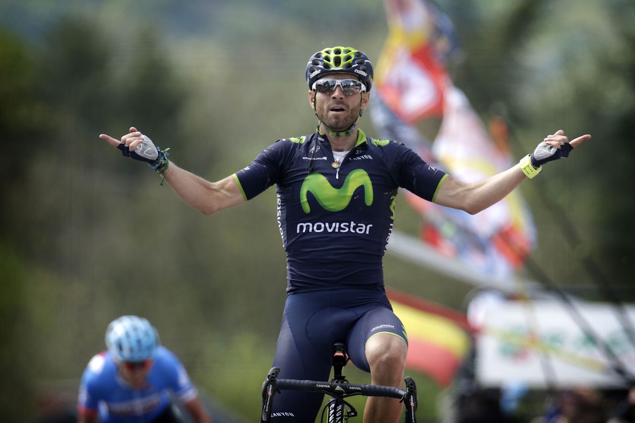 SEIERHERREN: Alejandro Valverde tok sin andre seier i Flèche Wallonne. Foto: Cor Vos SEIERHERREN: Alejandro Valverde tok sin andre seier i Flèche Wallonne. Foto: Cor Vos