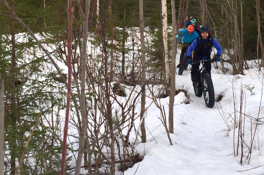Smiles per miles var dagens valuta. Foto: Ove Grøndal Global Fatbike Day - Nesbyen - Ove Grøndal 1400x933