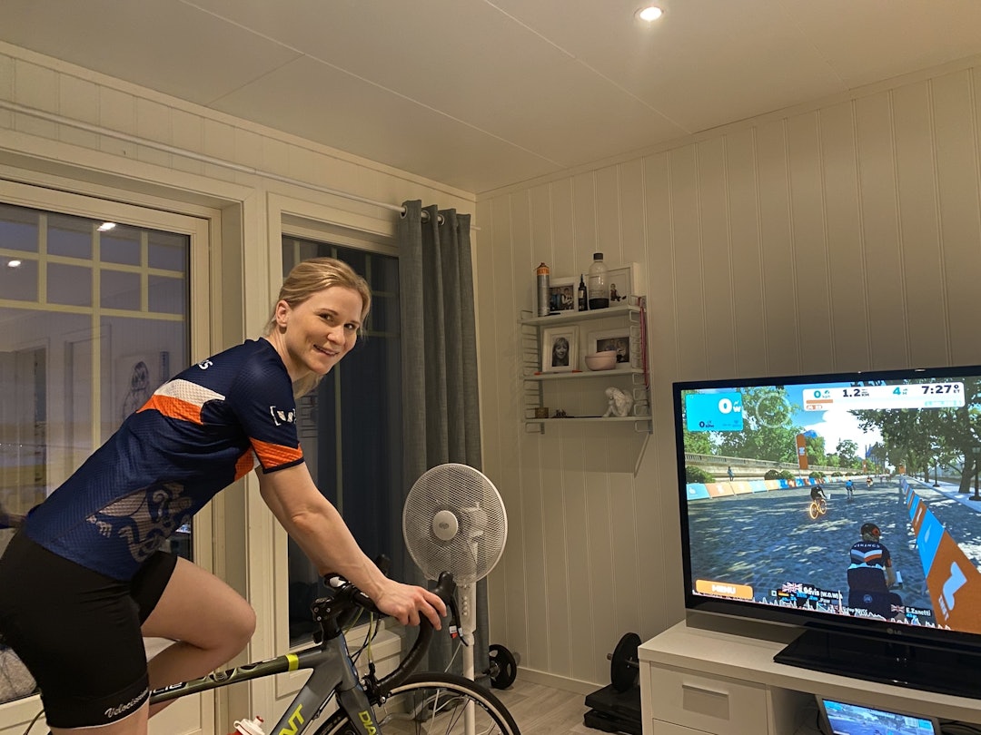 Veronica Kristiansen Scandinavian Cup 2021 Zwift