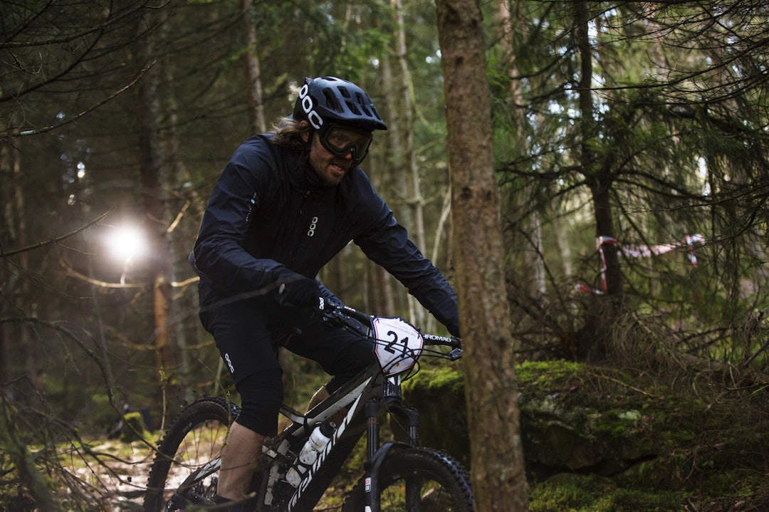 Svenn Fjeldheim tok seieren på første utgave av Telemark Enduro. Foto: Kristoffer Kippernes Svenn Fjeldheim - Telemark Enduro 2016 - Kristoffer Kippernes