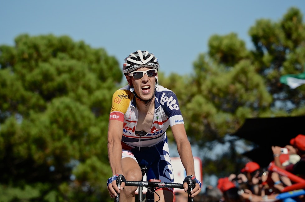  ABSOLUTT GODKJENT: Bart De Clercq (Lotto-Belisol) tråkker inn til en sterk 6. plass på gårsdagens etappe.