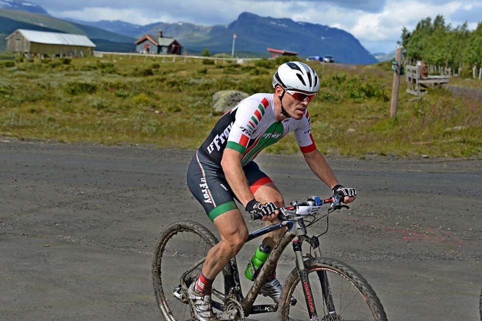 Jonas Nermoen under Valdresrittet i sommer. Foto: Valdresrittet/ Frode Breien, Gimbal AS Jonas Nermoen - Valdresrittet 2016 - Foto Valdresrittet Frode Breien Gimbal AS 1400x933