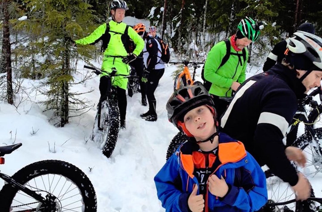 Lillehammer har tradisjon for fellestur på Global Fatbike Day, og slik blir det i år også. Foto: Tom Ruud GFBD Lillehammer Tom Ruud 1400x924