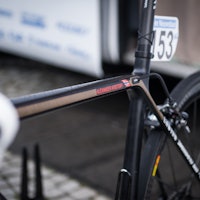 BRONSE: Kristoffs OL-medalje i bronse har satt sitt enkle preg på sykkelen hans med en stripe på overrøret ned over setestaget. 