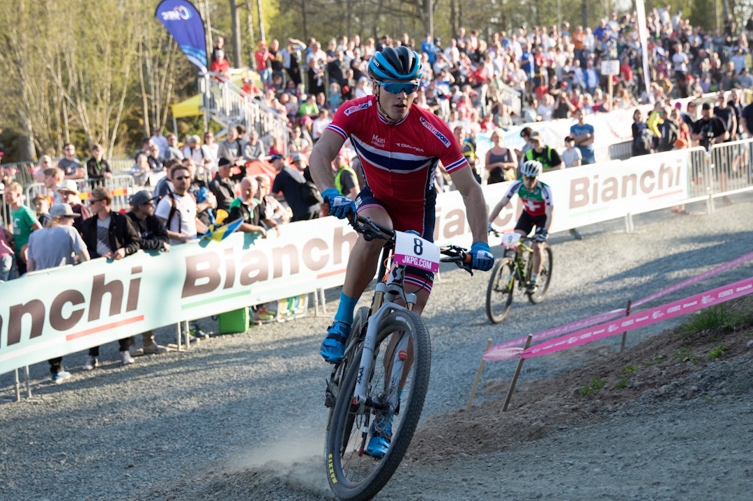 Torjus Bern Hansen EM sprint B finale - Bengt Ove Sannes