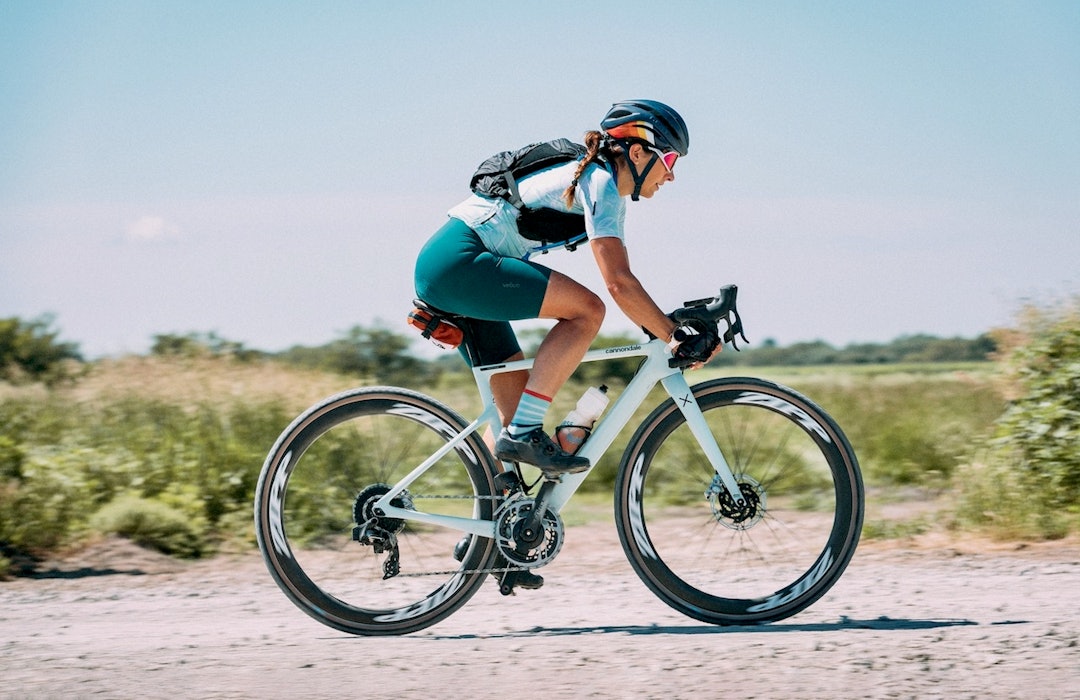 GRUSRACER: Nye SuperSix EVO SE er ikke en bikepacking-sykkel, men en sykkel til lange, harde grusritt. Cannondale SuperSix EVO SE