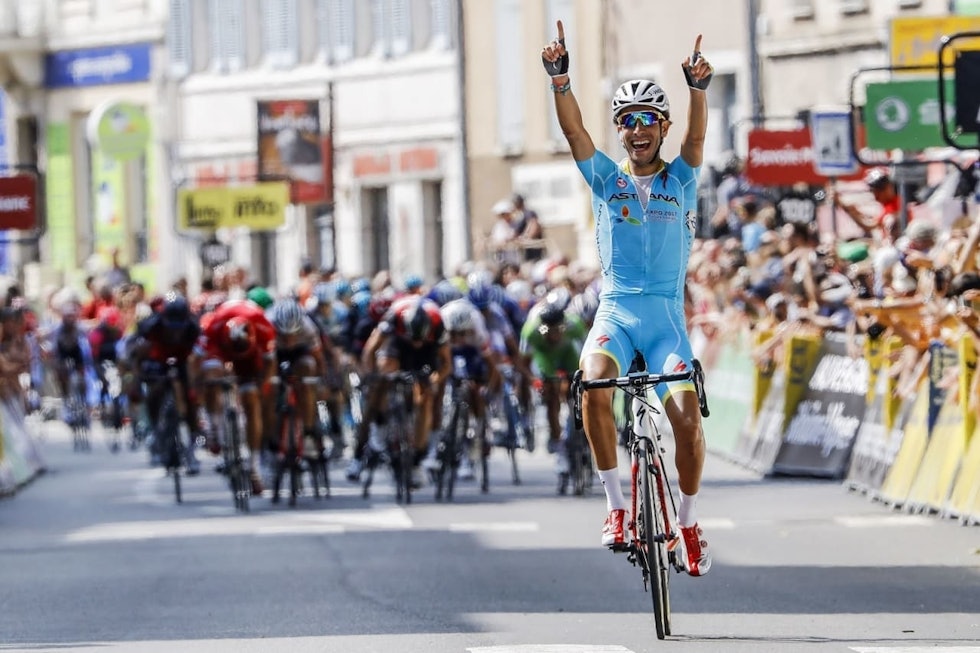 USIKKERT KORT: Fabio Aru har vært et usikkert kort siden han har slitt med kyssesyken. Foto: Cor Vos. fabio-aru