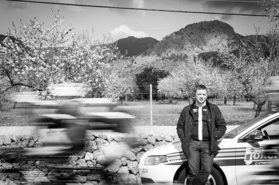 TOLV ÅR: Gino Van Oudenhove var med på å bygge opp institusjonen sykkellaget Joker var. Foto: Henrik Alpers gino van oudenhove, uno-x pro cycling, joker