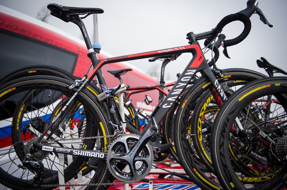 RESERVE: Kristoffs tredje reservesykkel kommer med mekanisk gir.