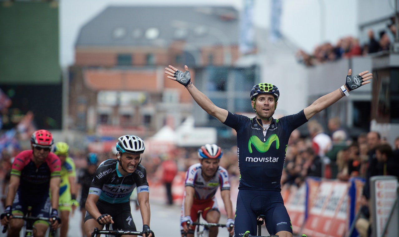 SEIERSVANT: Alejandro  Valverde vinner og vinner, her fra Liège i 2015. Foto: Kristof Ramon SEIERSVANT: Alejandro  Valverde vinner og vinner, her fra Liège i 2015. Foto: Kristof Ramon
