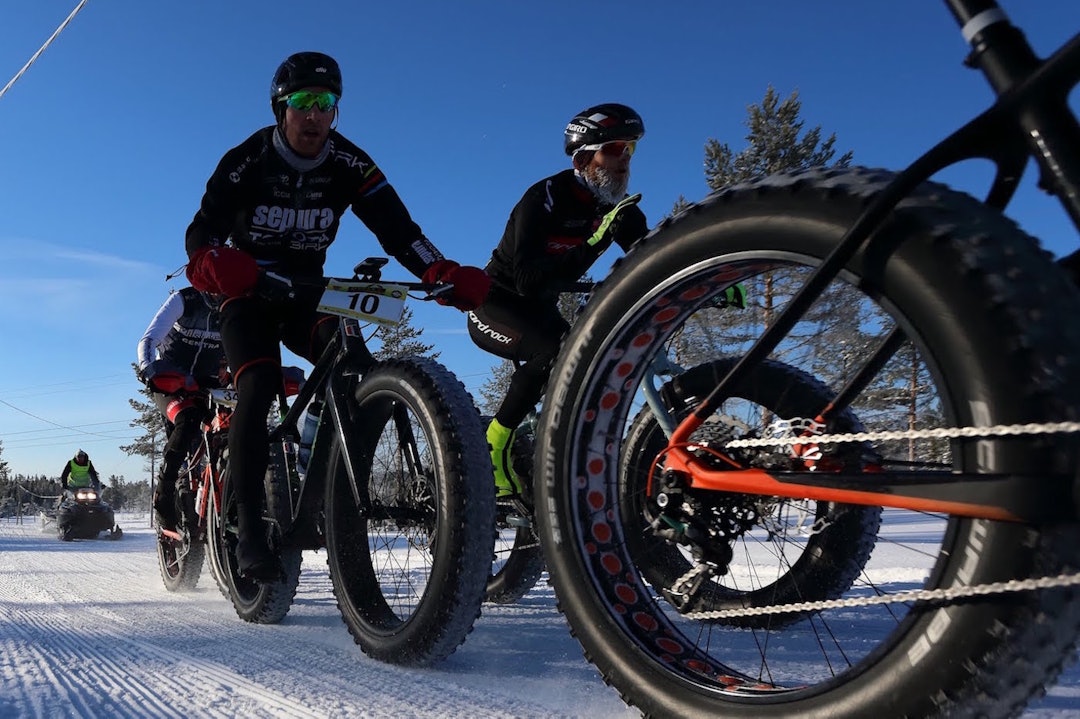 Vidar Mehl (10) er uoffisielt regjerende norgesmester i fatbike. Foto: Ola Morken Vidar Mehl - Morten Vaeng - Fatbike NM 2016 - Ola Morken 1400x933