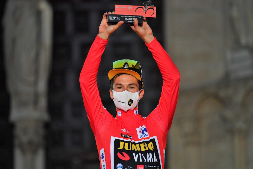 VUELTA-KONGE: Primoz Roglic vant tre Vueltaer på rad mellom 2019 og 2021. Foto: Cor Vos