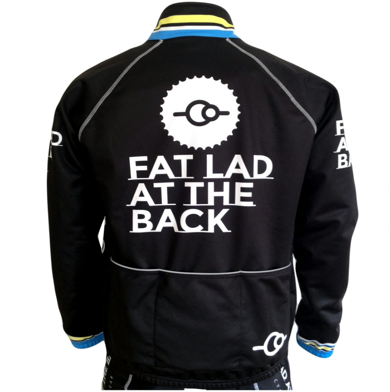 TYKKLADEN: Fat Lad at the Back - sykkelbekledning for de mange som ikke har en typisk syklistkropp. TYKKLADEN: Fat Lad at the Back - sykkelbekledning for de mange som ikke har en typisk syklistkropp.