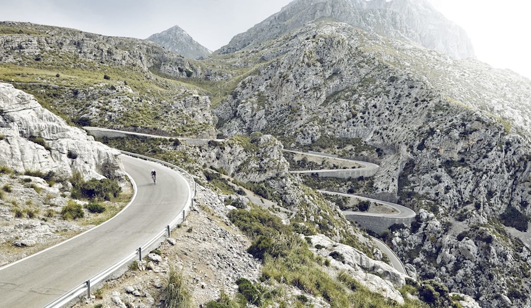 INGEN KLATRING I ÅR: Svært få nordmenn har fått gleden av å klatre Sa calobra i 2020. Foto: Visit Mallorca. Mallorca sa calobra