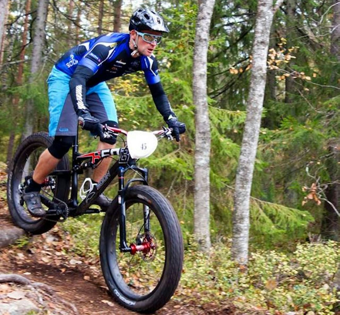 Atle Stubberud kjørte løypa på fatbike i fjor. Foto: Stig Kristiansen Atle Stubberud - Deør Challenge 2015 Stig Kristiansen 1400x