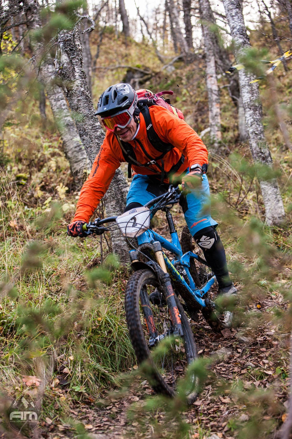 Emil Carlson vant premiereutgaven av Hardbarka Enduro. Foto: Adrenalin Media Hardbarka-web-5-EmilCarlson--Foto-Adrenalin-Media