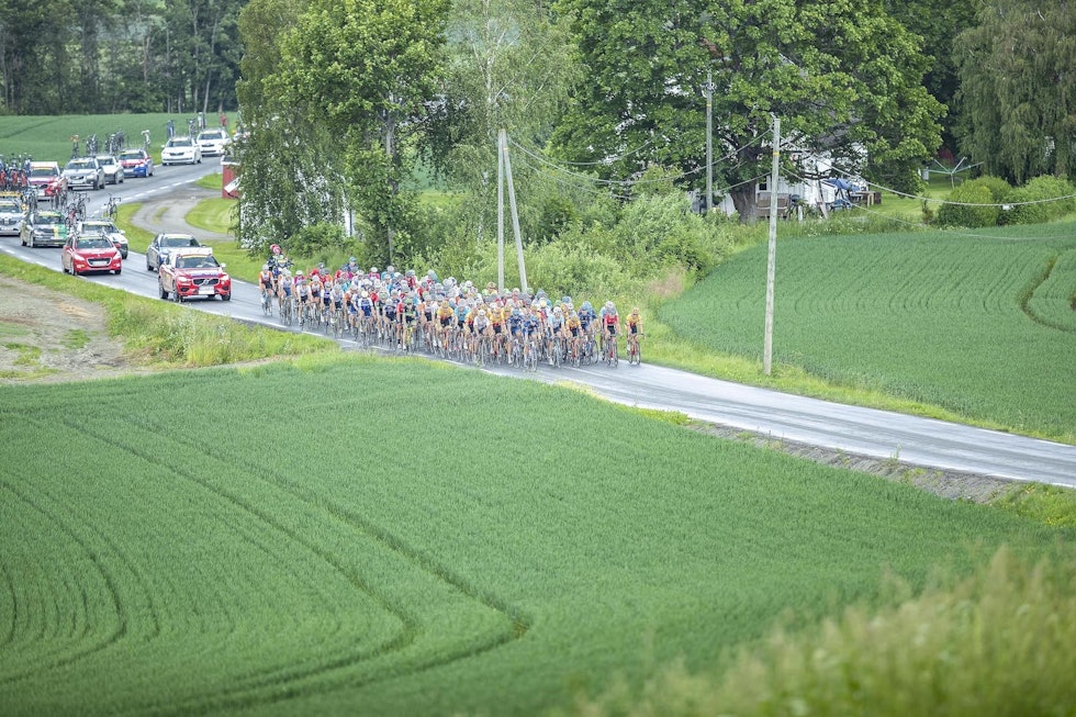 Og så var det hele i gang. Foto: Pål westgaard Og så var det hele i gang. Foto: Pål westgaard