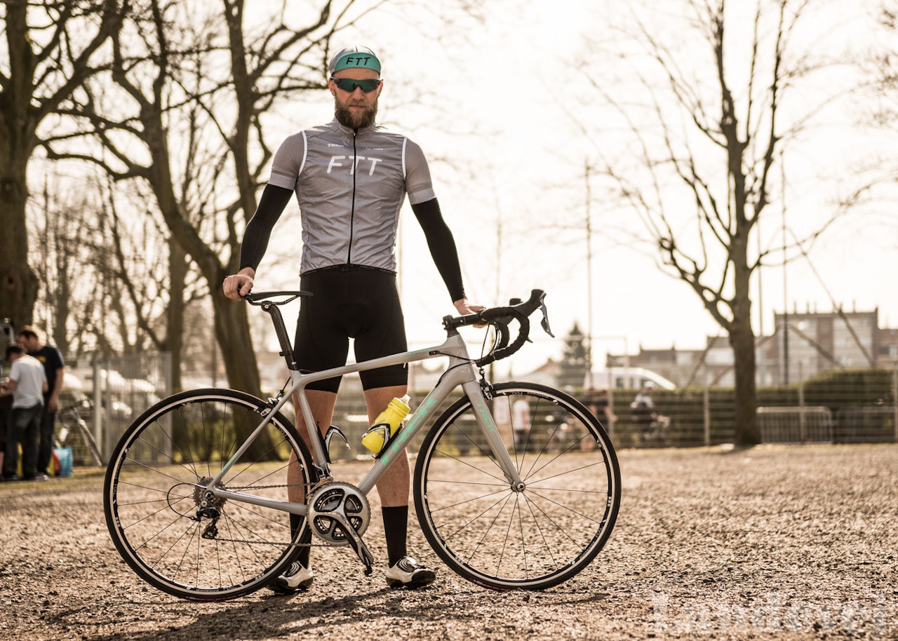 SLØY KAR: Otto Andreas Solberg tok for lett på utstyret til Paris-Roubaix for amatører, og lover å ikke gjøre samme tabben igjen. SLØY KAR: Otto Andreas Solberg tok for lett på utstyret til Paris-Roubaix for amatører, og lover å ikke gjøre samme tabben igjen.