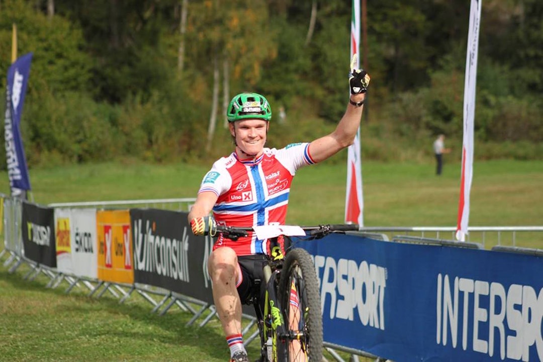 Petter Fagerhaug vant rundbanerittet med over et minutts margin. Foto: Cato Karbøl/NCF Petter Fagerhaug - NC 10 - Cato Karbøl 1400x933