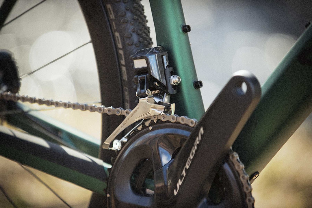 MINDRE: Shimanos Di2-skiftere blir mindre og mindre (duh) for hver utgave. MINDRE: Shimanos Di2-skiftere blir mindre og mindre (duh) for hver utgave.