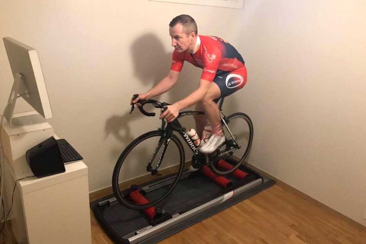 MÅLRETTET: Arne Gran vet godt hva han tråkker mot - plass i nettotroppen til Trønderekspressen på Styrkeprøven 17. juni. Foto: Margrete Gran MÅLRETTET: Arne Gran vet godt hva han tråkker mot - plass i nettotroppen til Trønderekspressen på Styrkeprøven 17. juni. Foto: Margrete Gran