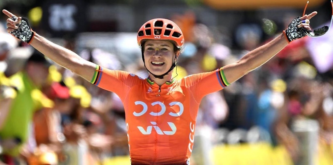 SKIFTER BEITE: Marianne Vos går nå fra polske CCC og kjører for det hjemlige laget Jumbo-Visma fra 2021. Foto: Cor Vos. marianne vos