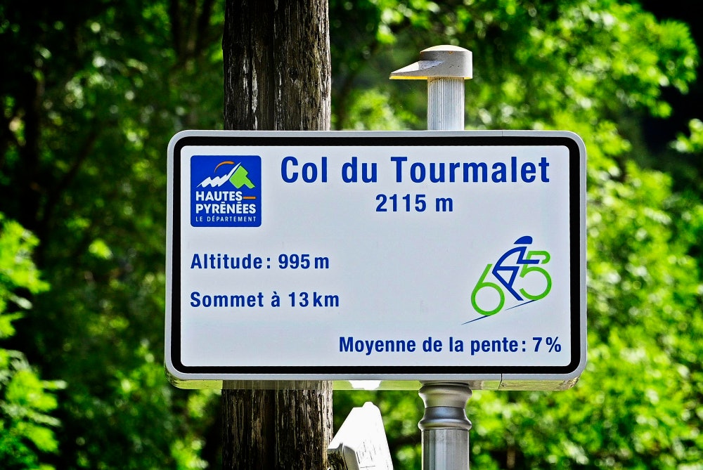 TØFF KLATRING: Tour de France besøkte Col du Tourmalet for 88. gang torsdag. Foto: Cor Vos tadej pogacar, tour de france, luz ardiden, col du tourmalet