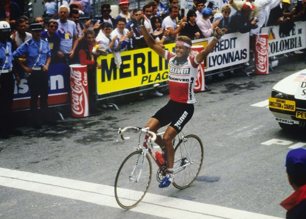 Norges første: Seieren på toppen av Luz Ardiden vil for alltid huskes som Norges første etappeseier i Tour de France.