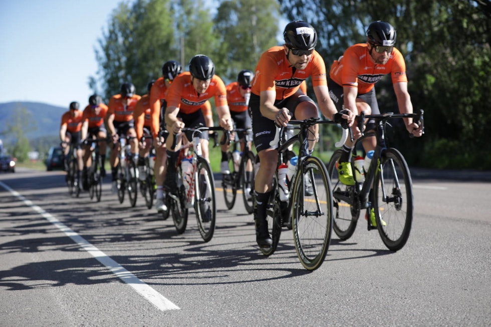 Team Kjekkas skal sykle Trondheim-Oslo