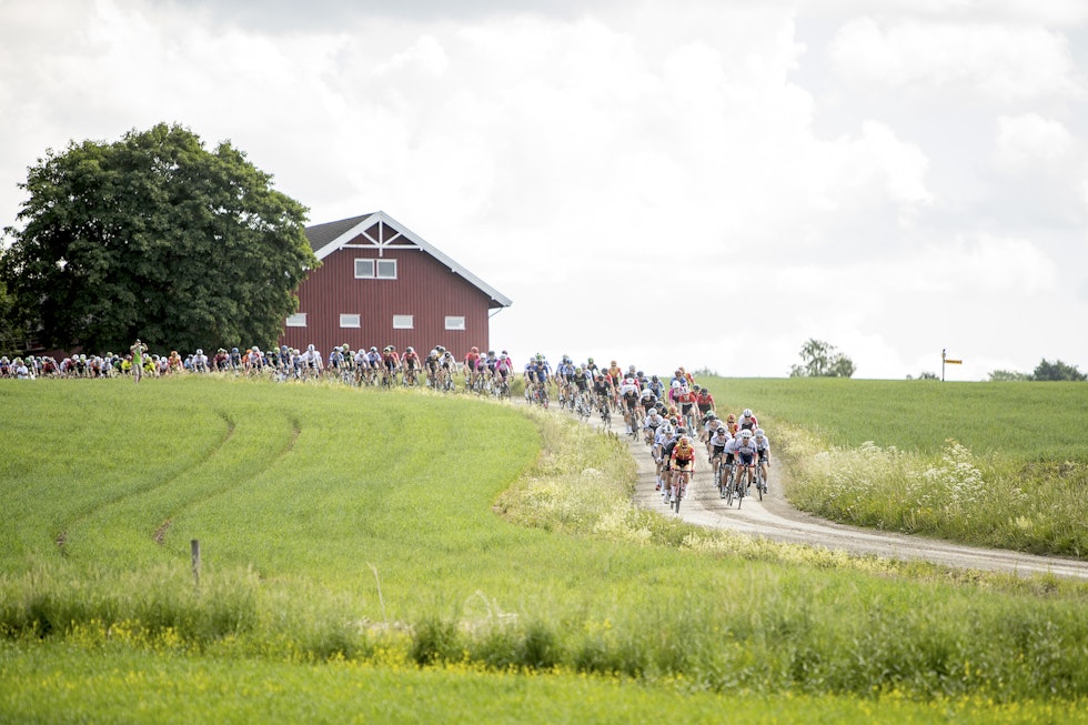 SUGER: Grusen i Gylne Gutuer er stedvis av den grove sorten som koster mye krefter. Foto: Pål Westgaard SUGER: Grusen i Gylne Gutuer er stedvis av den grove sorten som koster mye krefter. Foto: Pål Westgaard