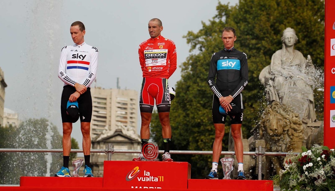 JUKSEMAKER PIPELORT: Jose Juan Cobo vant Vueltaen i 2011 på uærlig vis. Foto: Cor Vos.