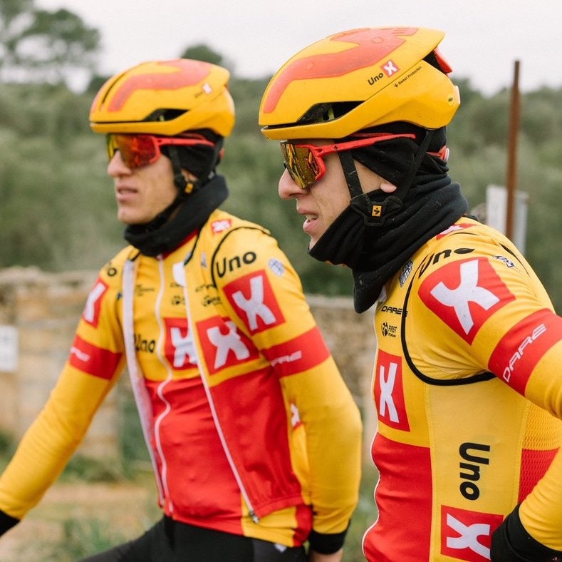 KLATRERE: Tobias og Anders Johannessen kjører til daglig for Uno-X Dare Development Team, men gjester av og til Uno-X Pro Cycling. Foto: Uno-X. tj