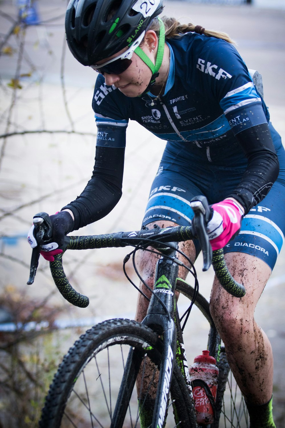 Marit Sveen under Norgescupen i Kristiansand på søndag. Foto: Bengt Ove Sannes Marit Sveen - CX 6 2015 - Bengt Ove Sannes