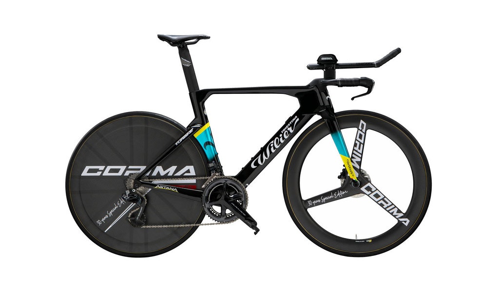 TEMPOSYKKEL: Wilier Turbine kommer med skivebremser. Wilier Turbine