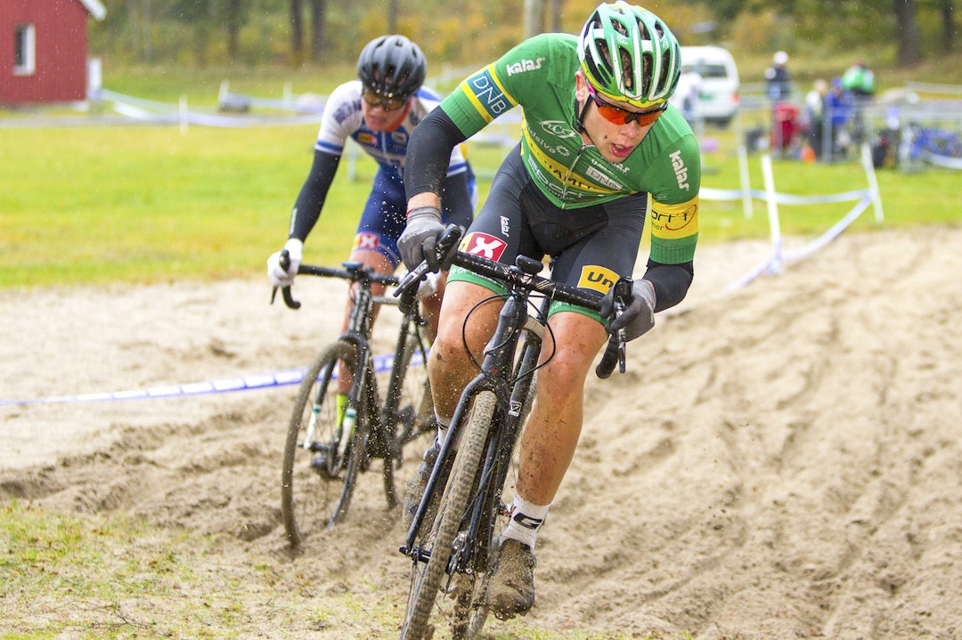 KAMP: Sebastian Dreyer Heldahl fra Lillehammer CK sikret seg nok en pallplass på Hovekross. Foto: Pål Westgaard Sebastian Dreyer heldahl - Hovekross - Pål westgaard 1400x933