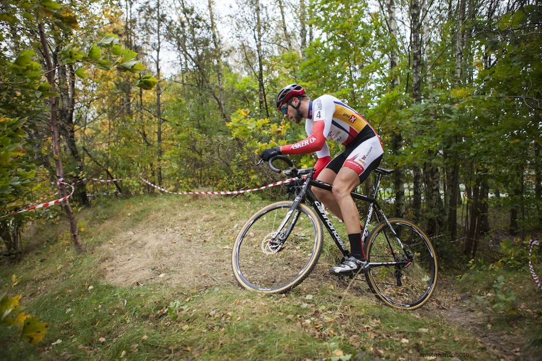 PALLPLASS: Marius Ylven Westgaard sikret seg den siste pallplassen i seniorklassen. Foto: Pål Westgaard Marius Ylven Westgaard -