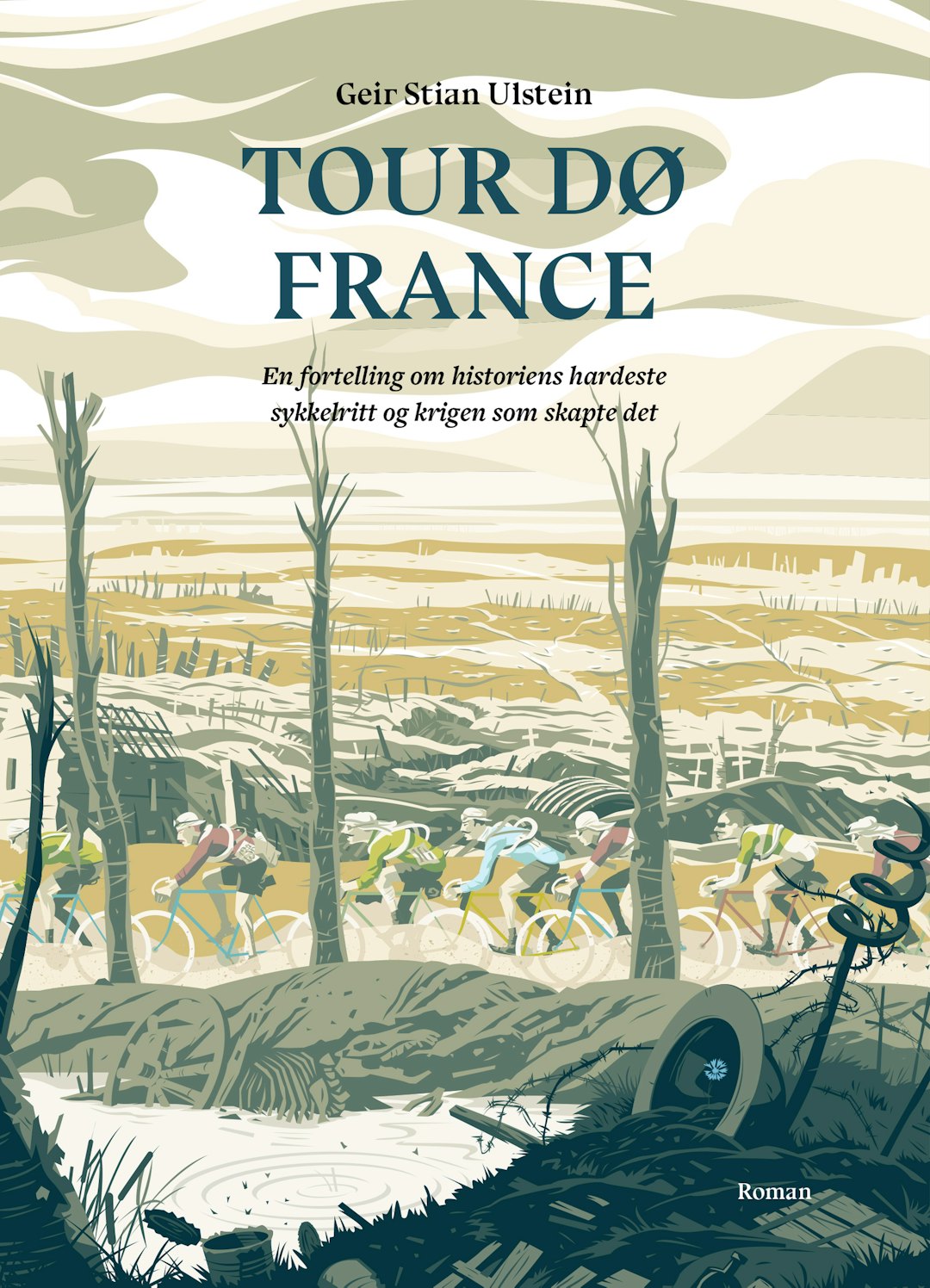 FØRSTE ROMAN: Tour dø France er Fri Flyts første skjønnlitterære utgivelse. Illustrasjon: Simon Scarsbrook FØRSTE ROMAN: Tour dø France er Fri Flyts første skjønnlitterære utgivelse. Illustrasjon: Simon Scarsbrook